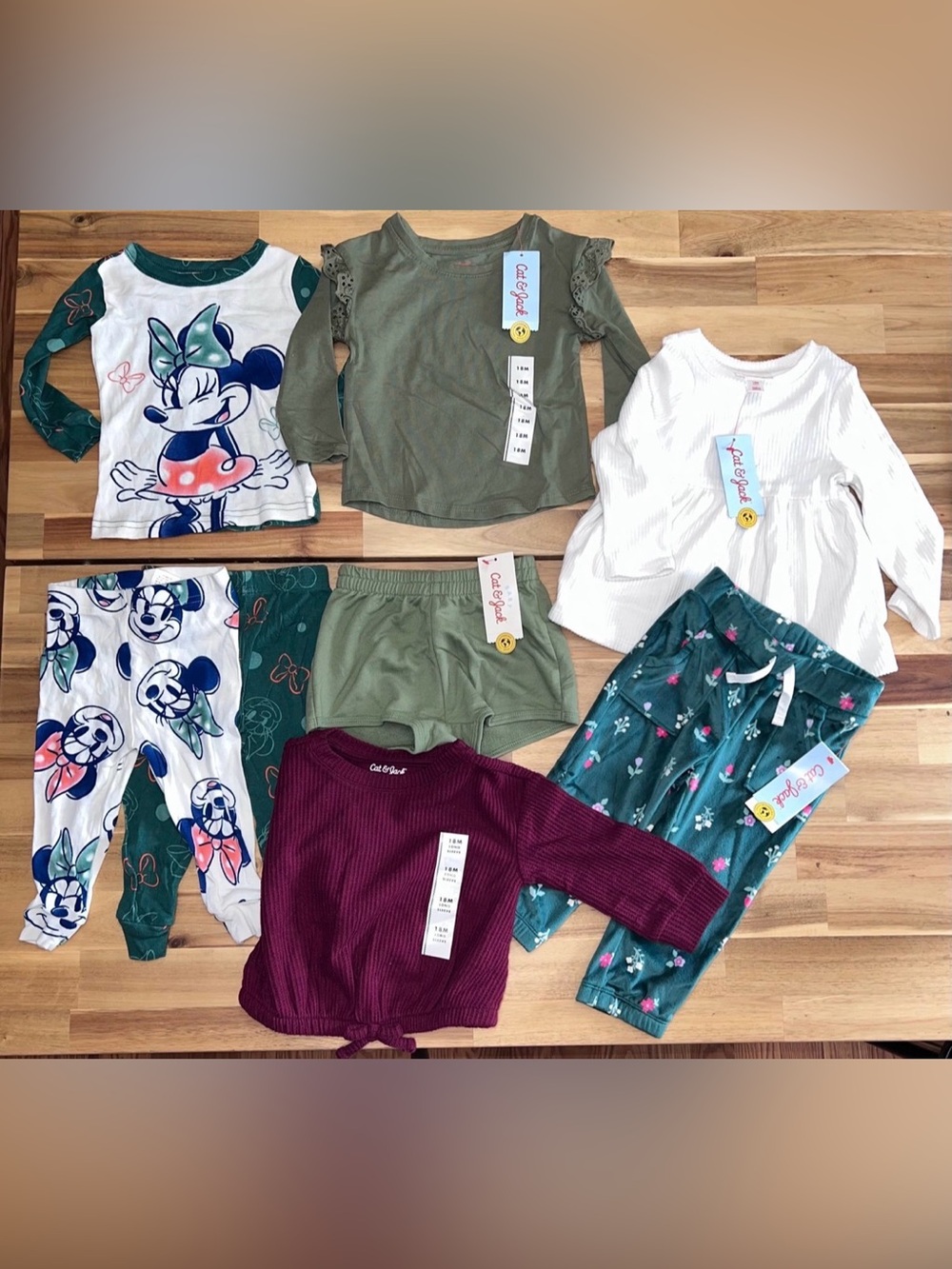 NWT Baby girl clothes bundle 18M